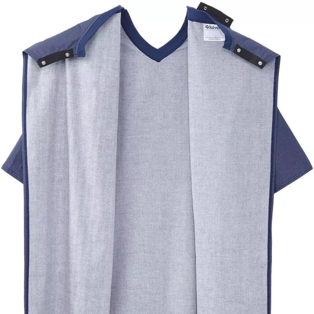 Silvert’s Clothing Mens Open Back Adaptive Hospital Patient Night Gown - Picture 13 of 14